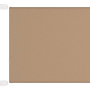 vidaXL Luifel verticaal 60x420 cm oxford stof taupe