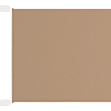 vidaXL Luifel verticaal 140x360 cm oxford stof taupe