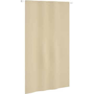 vidaXL Balkonscherm 140x240 cm oxford stof beige