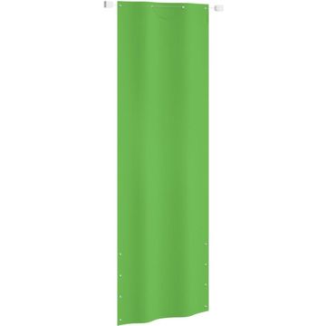 vidaXL Balkonscherm 80x240 cm oxford stof lichtgroen