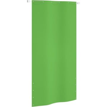 vidaXL Balkonscherm 120x240 cm oxford stof lichtgroen