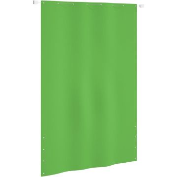 vidaXL Balkonscherm 160x240 cm oxford stof lichtgroen