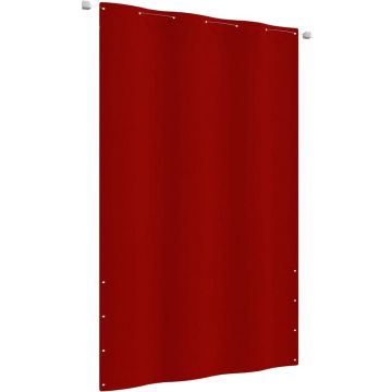 vidaXL Balkonscherm 140x240 cm oxford stof rood