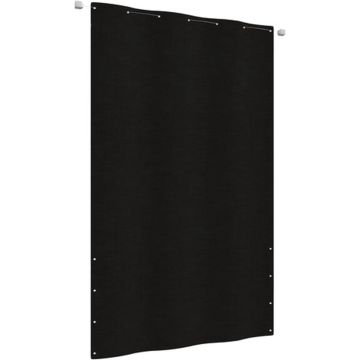 vidaXL Balkonscherm 140x240 cm oxford stof zwart