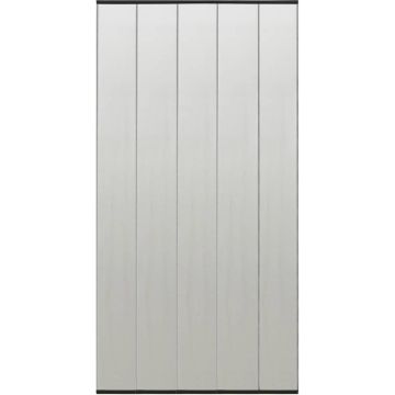 vidaXL Vliegengordijn 5-delig 120x240 cm mesh zwart