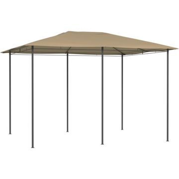 vidaXL Prieel 160 g/m² 3x4x2,6 m taupe