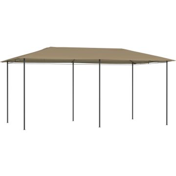 vidaXL Prieel 160 g/m² 3x6x2,6 m taupe