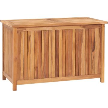 vidaXL Opbergbox 90x50x58 cm massief teakhout