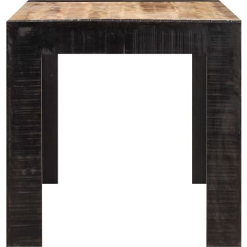 vidaXL Eettafel 160x80x76 cm massief mangohout