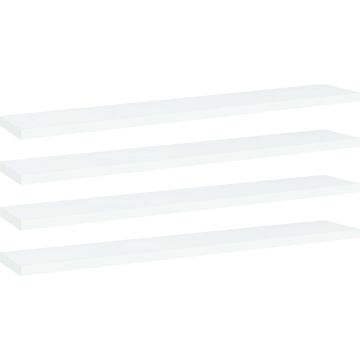 vidaXL-Wandschappen-4-st-60x10x1,5-cm-spaanplaat-wit