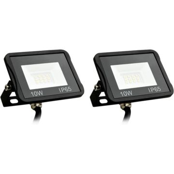 vidaXL Spotlights 2 st LED 10 W koudwit