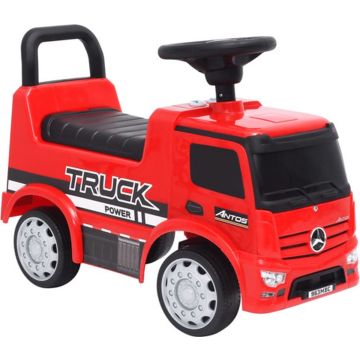 vidaXL Loopauto Mercedes Benz Truck rood