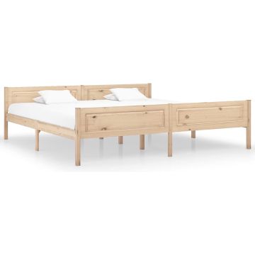 vidaXL Bedframe massief grenenhout 200x200 cm