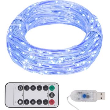 vidaXL Lichtslinger met 150 LED's 15 m blauw