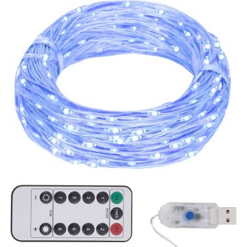 vidaXL Lichtslinger met 300 LED's 30 m blauw