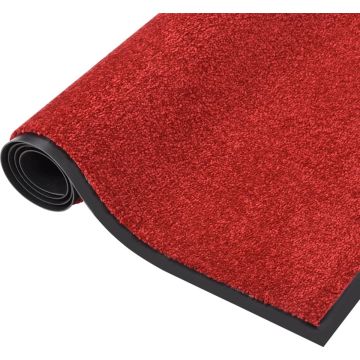 vidaXL Deurmat 40x60 cm rood