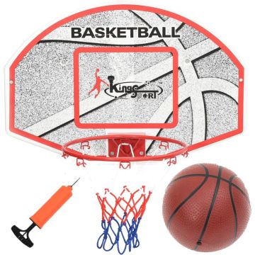 5-delige Basketbalset wandmontage 66x44,5 cm