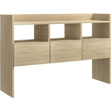 vidaXL Dressoir 105x30x70 cm spaanplaat sonoma eikenkleurig