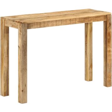 vidaXL Wandtafel 110x35x76 cm ruw mangohout