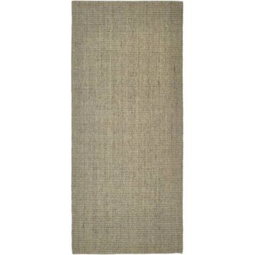 vidaXL Vloerkleed 80x150 cm natuurlijk sisal taupe