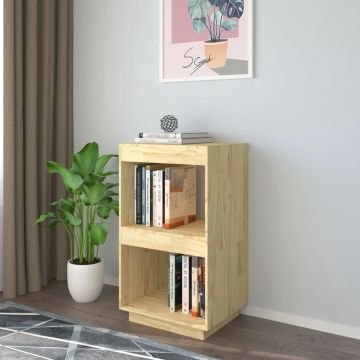 vidaXL Boekenkast 40x35x71 cm massief grenenhout