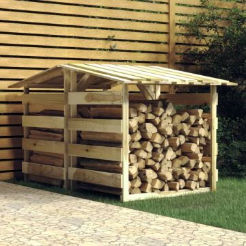 vidaXL Pergola's met dak 2 st 100x90x100 cm geïmpregneerd grenenhout