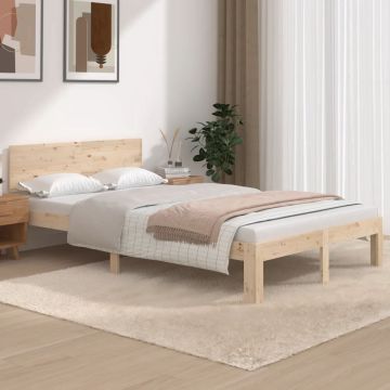 vidaXL Bedframe massief grenenhout 120x200 cm