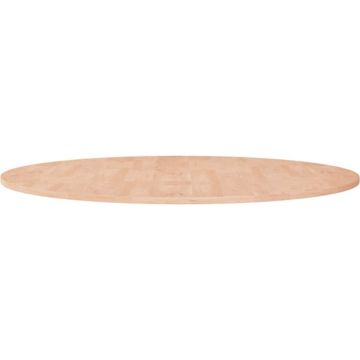 vidaXL Tafelblad rond Ø90x1,5 cm onbehandeld massief eikenhout