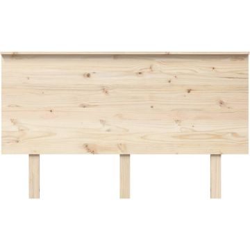 vidaXL Hoofdbord 139x6x82,5 cm massief grenenhout