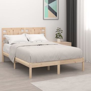 vidaXL Bedframe massief grenenhout 120x200 cm