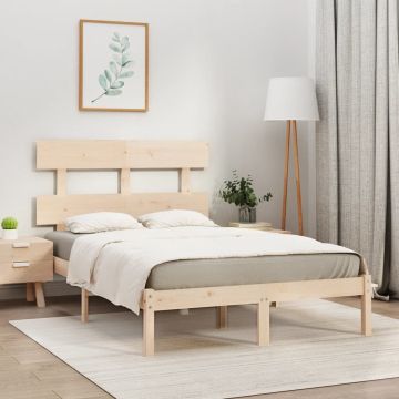 vidaXL Bedframe massief hout 120x200 cm