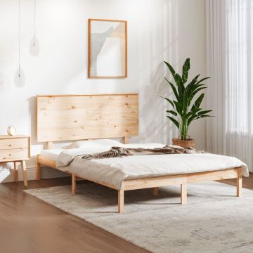 vidaXL Bedframe massief grenenhout 120x200 cm