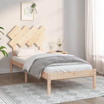 vidaXL Bedframe massief hout 90x190 cm 3FT Single