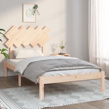 vidaXL Bedframe massief hout 100x200 cm