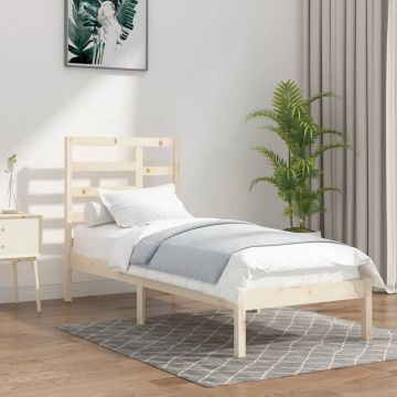 vidaXL Bedframe massief hout 90x200 cm