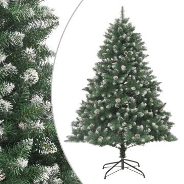 vidaXL Kunstkerstboom met standaard 240 cm PVC