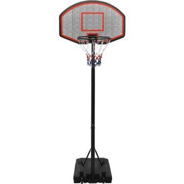 vidaXL Basketbalstandaard 237-307 cm polyetheen