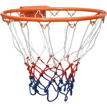 vidaXL Basketbalring 39 cm staal oranje