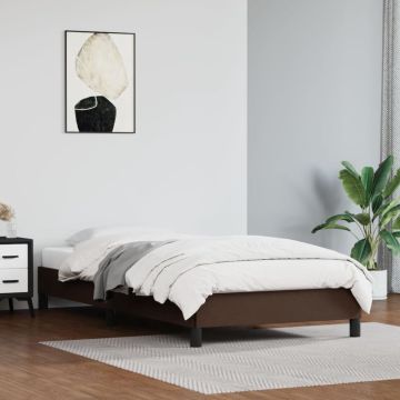 vidaXL Bedframe kunstleer bruin 80x200 cm