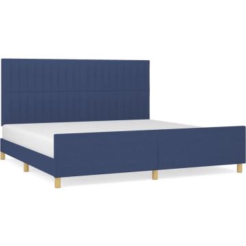 vidaXL-Bedframe-met-hoofdeinde-stof-blauw-200x200-cm