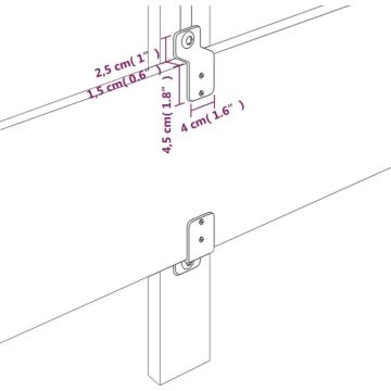 vidaXL-Bedframe-met-hoofdeinde-stof-donkerbruin-180x200-cm