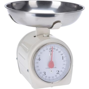 Excellent Houseware Keukenweegschaal 5 kg metaal