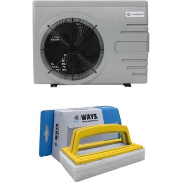 Inverter Pro 13 - Zwembad Warmtepomp &amp; WAYS Scrubborstel