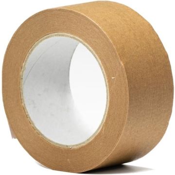 Karton tape voor tapedispenser - 1 stuk - 5 x 50 meter - bruin