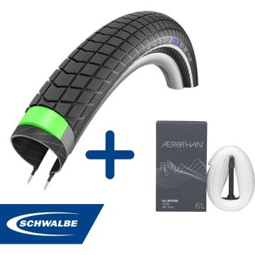 Fietsband - Schwalbe - Buiten- &amp; binnenband - Big Ben Plus &amp; SV17E - 28 inch x 1.40 - 2.00 - 40 mm