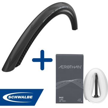 Fietsband - Schwalbe - Buiten- &amp; binnenband - ONE R-Guard &amp; SV20E - 28 inch x 0.90 - 1.10 - 60 mm