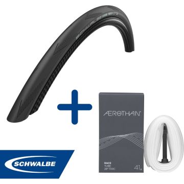 Fietsband - Schwalbe - Buiten- &amp; binnenband - Lugano II &amp; SV20E - 28 inch x 0.90 - 1.10 - 40 mm