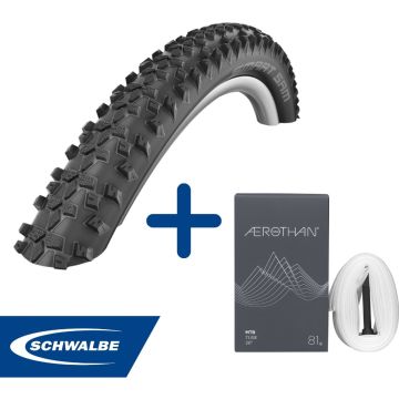 Fietsband - Schwalbe - Buiten- &amp; binnenband - Smart Sam R-Guard &amp; SV13E - 26 inch x 2.10 - 2.40 - 40 mm