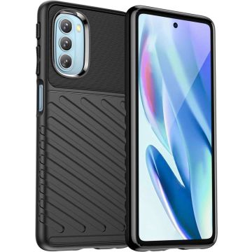 Just in Case Motorola Moto G51 5G TPU Grip Case (Black)