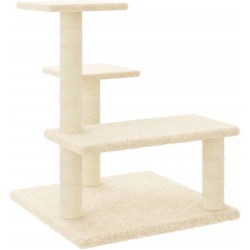 vidaXL-Kattenmeubel-met-sisal-krabpalen-61-cm-crèmekleurig